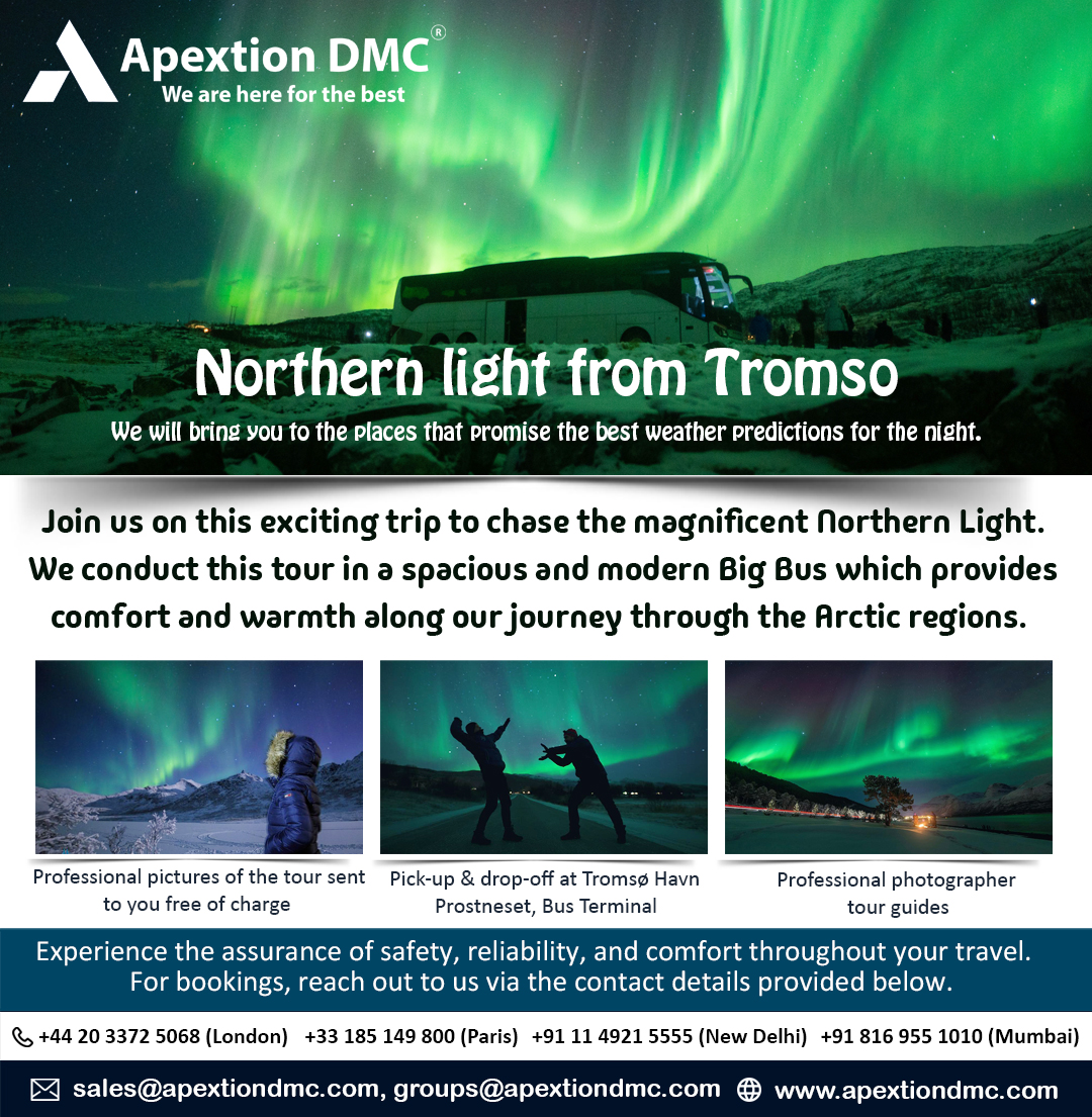 Northern light in Tromso Services in the Scandinavia - Comfortable, Reliable & Unbeatable Prices