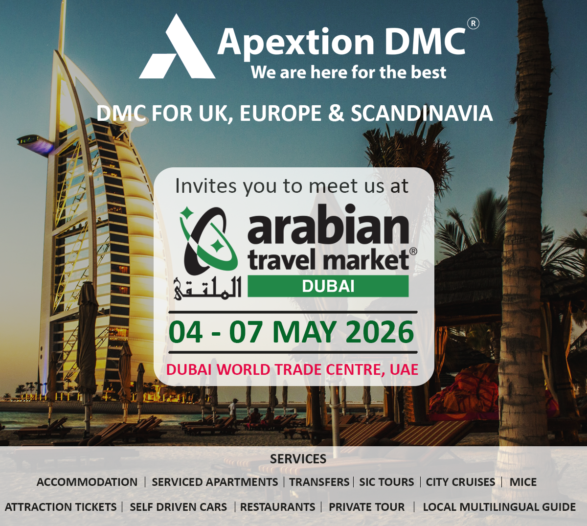 ATM 2025 : DWTC Dubai, UAE