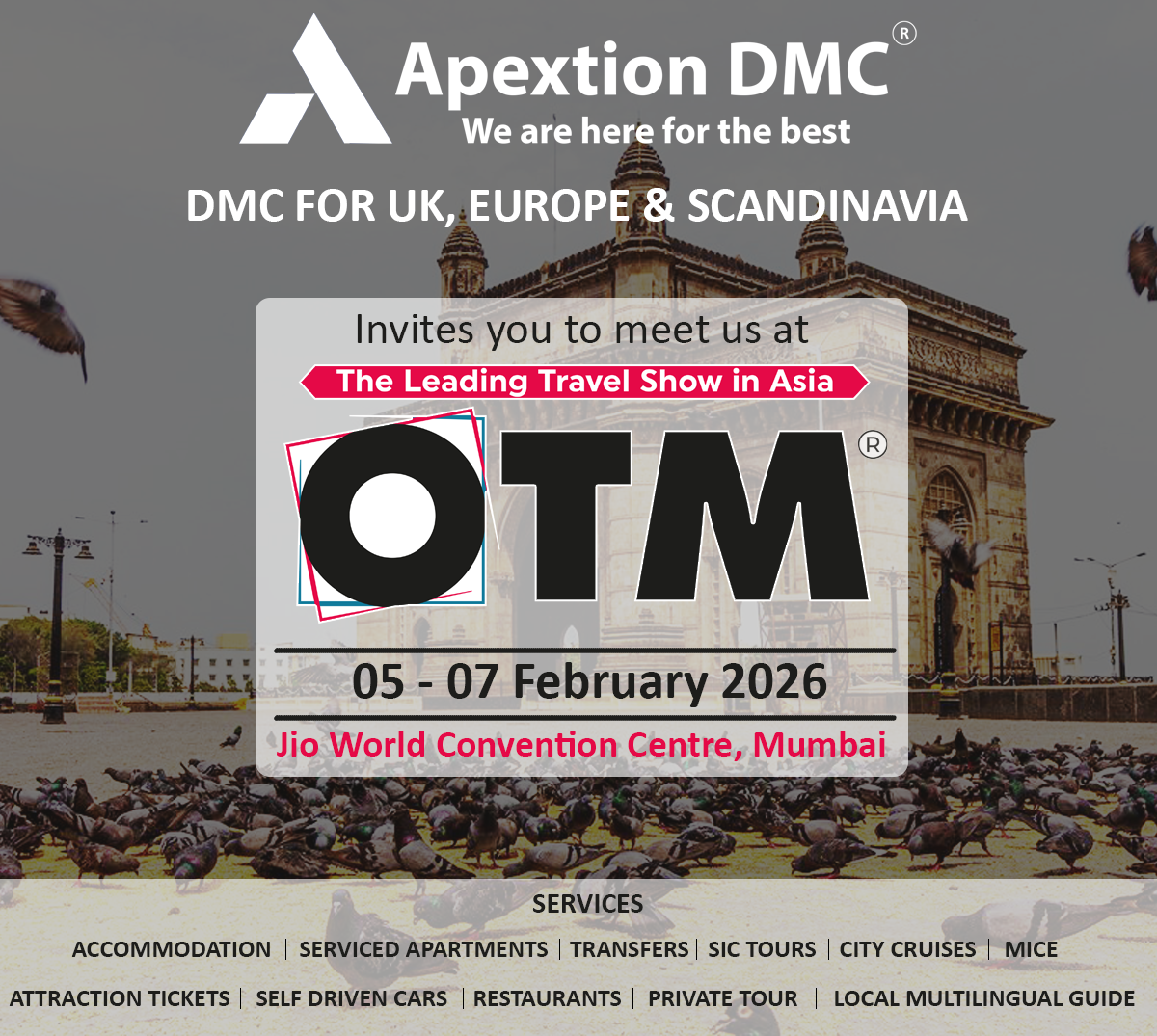 OTM 2026 : MUMBAI